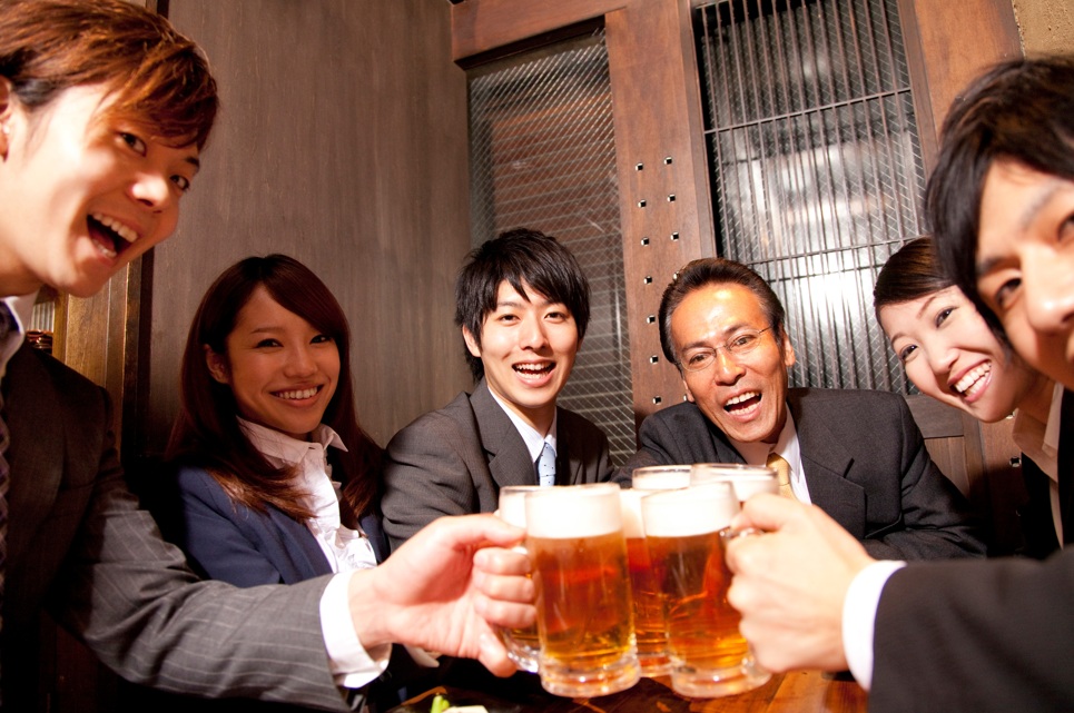 懇親会の風景②